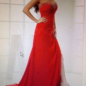 Red dresses